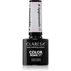 Claresa SoakOff UV/LED Color #lipglossnails vernis à ongles gel teinte... pas cher