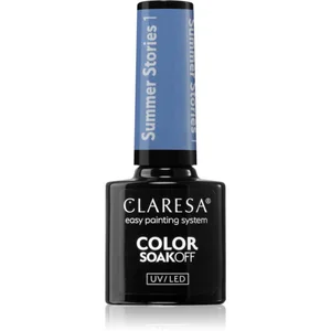 1 vernis à ongles UV Summer Stories 5 ml. Claresa pas cher