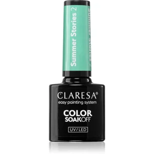 Claresa SoakOff UV/LED Color Summer Stories vernis à ongles gel teinte... pas cher