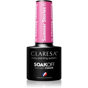 Claresa SoakOff UV/LED Color Summer Stories vernis à ongles gel teinte... pas cher