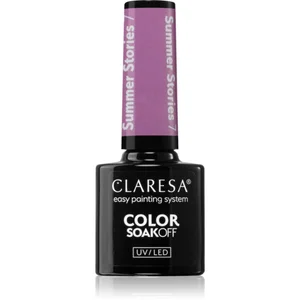 Claresa SoakOff UV/LED Color Summer Stories vernis à ongles gel teinte... pas cher