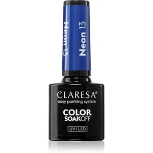 Claresa SoakOff UV/LED Color Neon vernis à ongles gel teinte 13 5 g pas cher