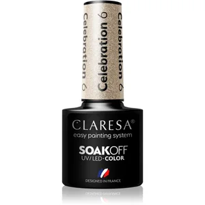 Claresa SoakOff UV/LED Color Celebration vernis à ongles gel teinte 6 5 g pas cher
