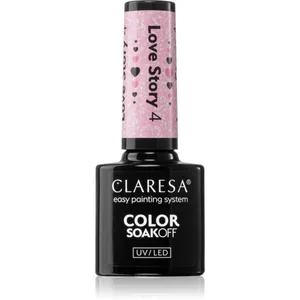 Claresa SoakOff UV/LED Color Love Story vernis à ongles gel teinte 4 5... pas cher