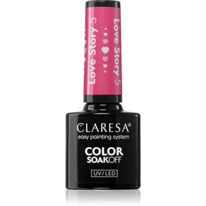 Claresa SoakOff UV/LED Color Love Story vernis à ongles gel teinte 5 5... pas cher