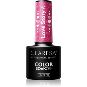 Claresa SoakOff UV/LED Color Love Story vernis à ongles gel teinte 6 5... pas cher