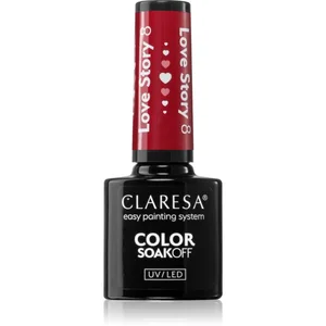 Claresa SoakOff UV/LED Color Love Story vernis à ongles gel teinte 8 5... pas cher