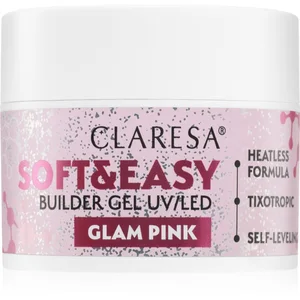 Claresa Soft&Easy Builder Gel base de vernis en gel ongles teinte Glam... pas cher