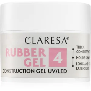 Claresa Rubber Gel Construction Gel UV/LED vernis à ongles gel pour de...