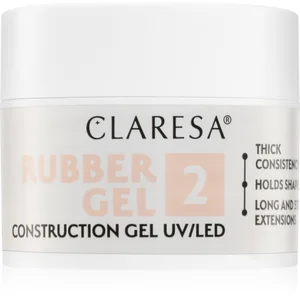 Claresa Rubber Gel Construction Gel UV/LED vernis à ongles gel pour de...