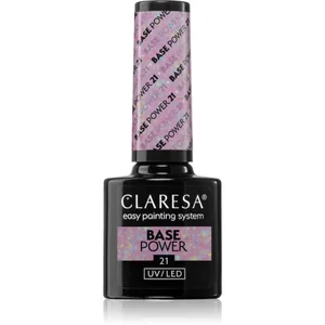 Claresa UV/LED Base Power base coat pour ongles en gel teinte 21 5 g pas cher