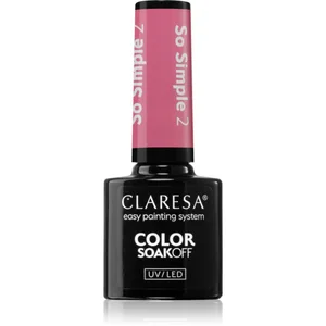 Claresa SoakOff UV/LED Color So Simple vernis à ongles gel teinte 2 5 ...