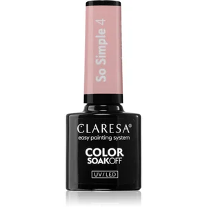 Claresa Vernis Hybride So Simple 4 Rose 5g pas cher