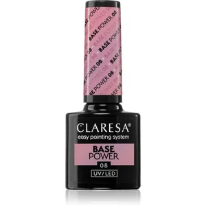 Claresa UV/LED Base Power base coat pour ongles en gel teinte 08 5 g