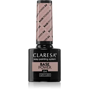Claresa UV/LED Base Power base coat pour ongles en gel teinte 04 5 g pas cher