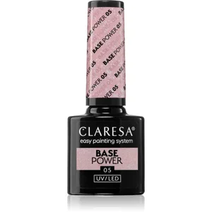 Claresa UV/LED Base Power base coat pour ongles en gel teinte 05 5 g pas cher