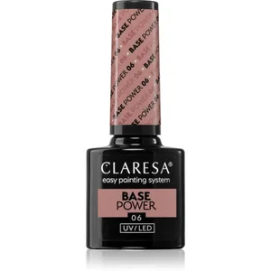 Claresa UV/LED Base Power base coat pour ongles en gel teinte 06 5 g pas cher