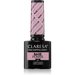 Claresa UV/LED Base Power base coat pour ongles en gel teinte 07 5 g pas cher