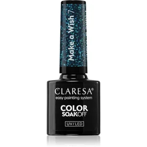 Claresa Hybride Vernis À Ongles Make a Wish 7 Grenade Paillettes 5g pas cher