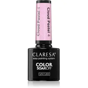 Claresa SoakOff UV/LED Color Cloud Pastel vernis à ongles gel lampe UV/LED teinte 4 5 g