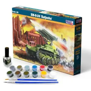 BM-8-24 KATJUSHA SUPER SET - 1:35e - Mistercraft pas cher