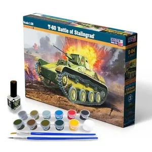 T-60 Battle Of Stalingrad Super Set - 1:35e - Mistercraft pas cher