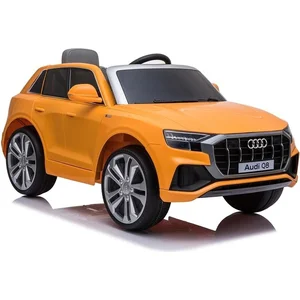 Comparateur de prix : Voiture électrique pour enfants Audi Q8 Peint en jaune, Télécommande 2...