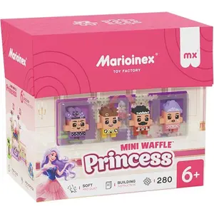 Marioinex Mini gaufres - Princesse 280 pièces pas cher