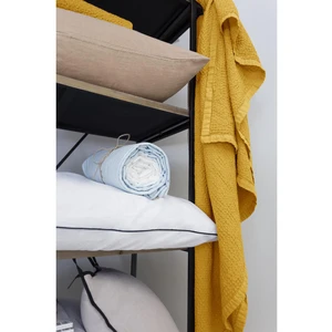 L'Officiel Interiors Les basiques - Plaid en coton ocre pas cher