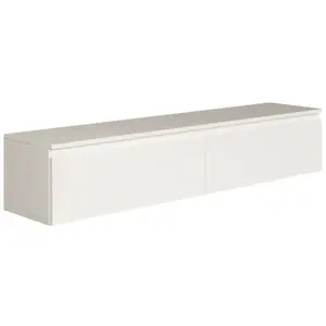 Selsey bemmi- meuble tv 2 portes - suspendu - 150 cm - blanc Bemmi