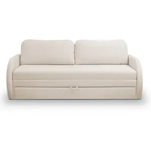 Selsey Canapé convertible 3 places beige clair pas cher