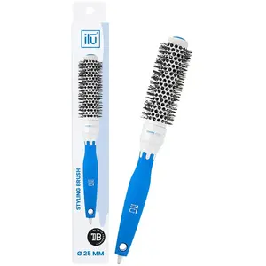 Comparateur de prix : TB TOOLS FOR BEAUTY Brosse à coiffer Ilu Ø 25 mm Céramique Bleu