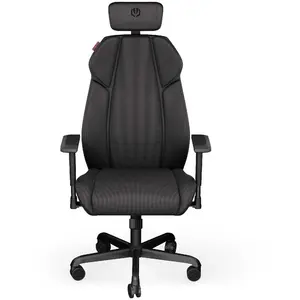 Comparateur de prix : ENDORFY Meta BK EY8A005 Chaise de Jeu, Chaise de Bureau, Construction Confortable, Tissu de Haute qualité, mécanisme synchronisé, vérin à gaz 4 Fois Plus élevé, EY8A005