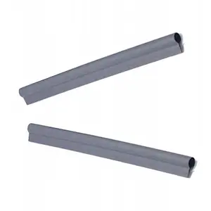 Clips pour panneaux de ruban de clôture Gris 2 pcs. - Kadax pas cher