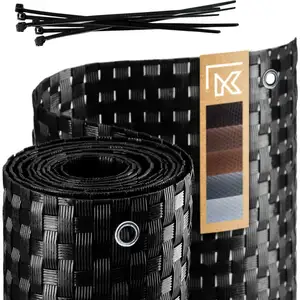Couverture de balcon Tapis de balcon en technorattan 0,9x3m - Kadax pas cher