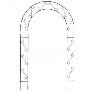 Comparateur de prix : KADAX Arche de jardin en acier Pergola pour plantes grimpantes roses a...