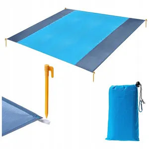 Kadax - Couverture de pique-nique de plage 200x210cm Tapis de plage pour camping de plage Grand pas cher