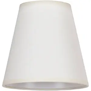 Duolla Abat-jour Cone AB, Ø 15 cm, écru/structuré