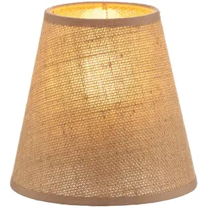 Duolla Abat-jour Cone AB, Ø 15 cm, brun clair