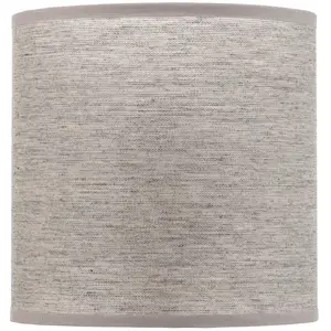 Duolla Abat-jour Roller, gris, Ø 15 cm, 15 cm de haut