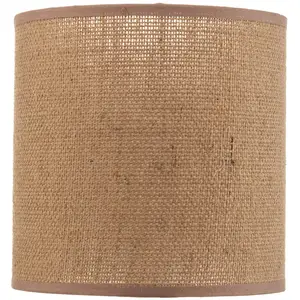 Duolla Abat-jour Roller, brun clair, Ø 15cm, H 15 cm