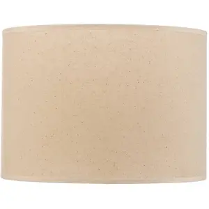 Duolla Abat-jour Roller, beige, Ø 25 cm, 18 cm de haut