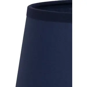 Duolla Abat-jour Classic S, bleu foncé pas cher