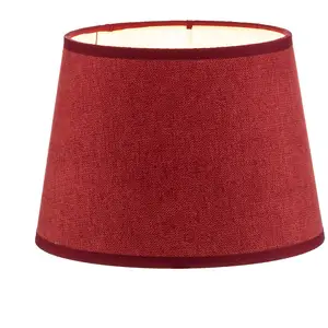 Duolla Abat-jour Classic S, tissé, rouge