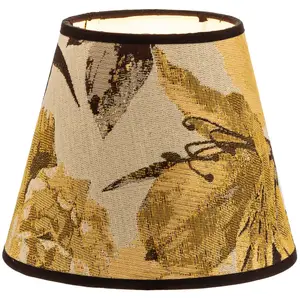 Duolla Abat-jour Sofia hauteur 15,5 cm, jaune fleuri