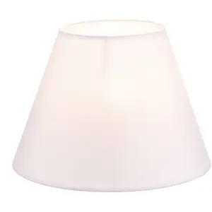 Duolla Abat-jour Sofia hauteur 21 cm, blanc veroni