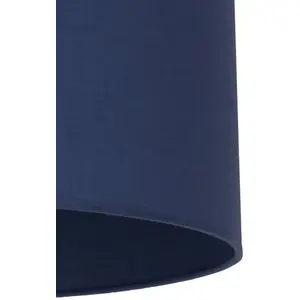 Duolla Abat-jour Roller Ø 25 cm, bleu foncé