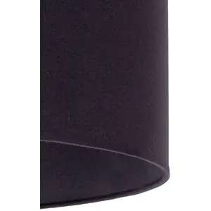 Duolla Abat-jour Roller Ø 50 cm, noir pas cher
