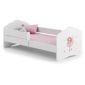 Comparateur de prix : Kobi Lit enfant 140x70 cm + sommier + matelas + barrière de sécurité