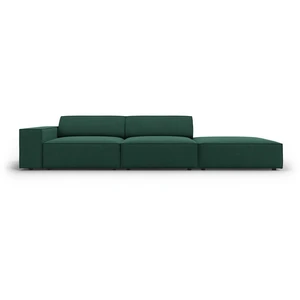 Micadoni Home Canapé 3 places en tissu structuré vert pas cher